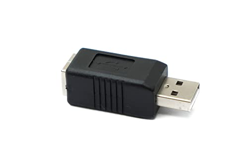 SYSTEM-S - Adattatore da Spina USB a a Presa USB B...