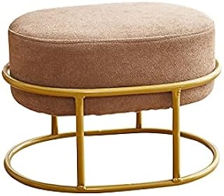 SYKONG Tabouret de salon créatif nordique, tabouret bas de Kaki à la maison, petit banc de trempage à pied, tabouret à la chaussure de luxe légère, tabouret de table à café empilable, sofa tabouret, t