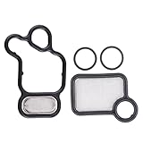MOTOKU VTEC Head Cylinder Solenoid Spool Valve Gasket Seal O-Ring Kit for Honda Accord Civic Crosstour CR-V K24Z2 K24Z5 K24Y5 K24Y6 K24Z8 K24Y3 Engine 2008-2015