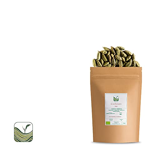 Kardemom Groene Peulen Gourmet Bio - Intens Aromatisch - Harsachtige Geur Peul - Kardemom 100g - Afbeelding 7