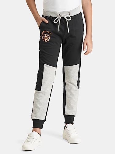 Image of Urbano Juniors Boy's Regular Fit Cotton Jogger Track Pants Stretch