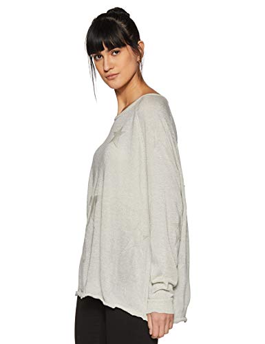 Image of VERO MODA Women's Synthetic Round Neck Sweatshirt
