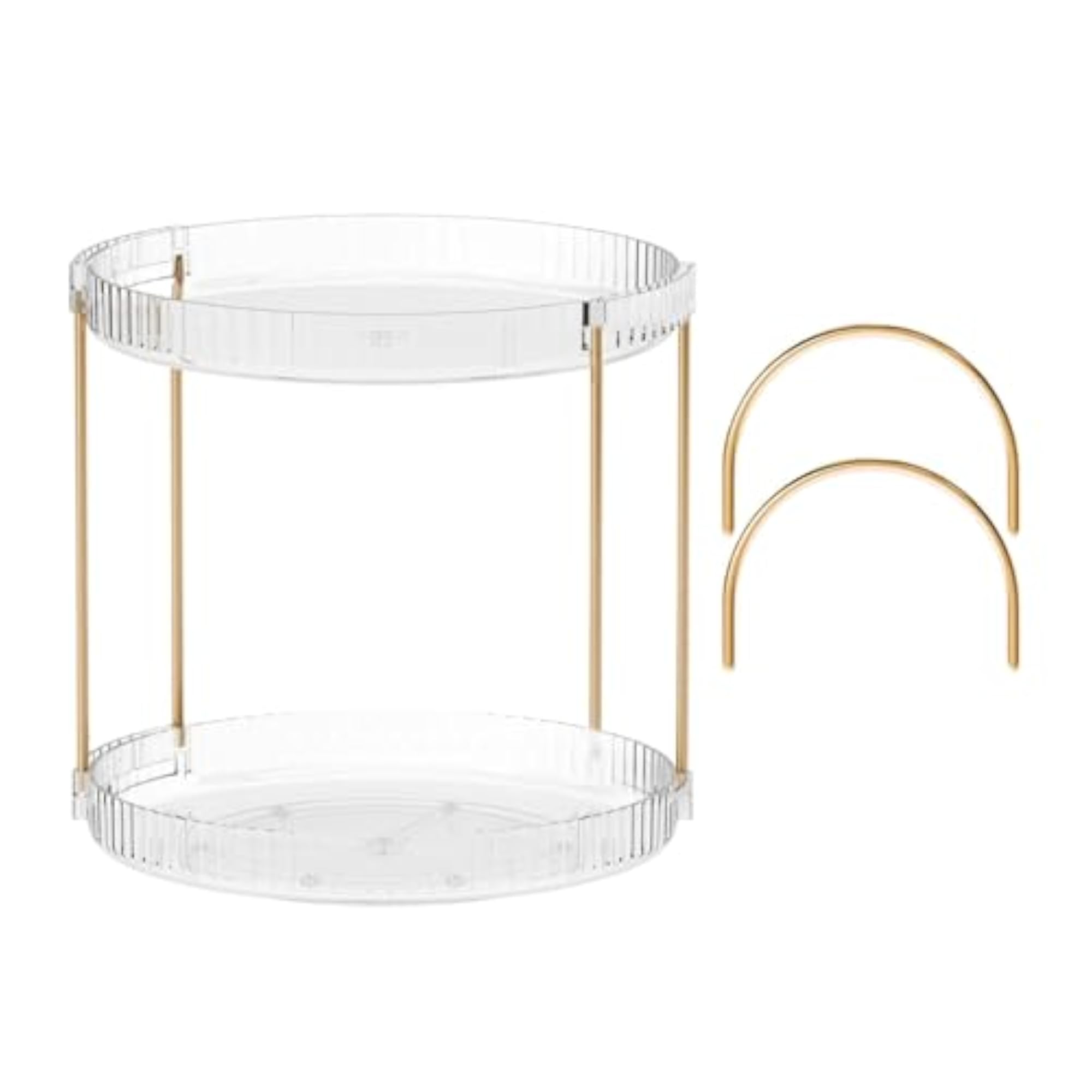 360° Rotating Makeup Organizer for Pantry and Kitchen
