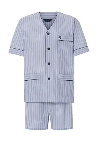 El Búho Nocturno - Pyjama Court Homme Judo Popeline Carreaux Gris 60% Coton 40% Polyester Taille 9 (5XL) Cover