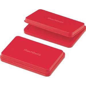 シヤチハタ スタンプ台 中形 赤のサムネイル