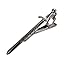 Black Scottish Sword Tie Clips