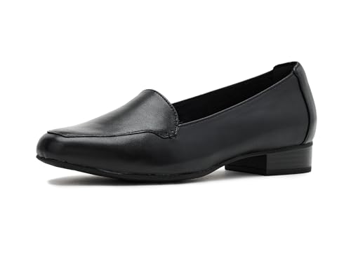 Clarks Clarks Women Krystine Lily Black Leather 8.5 Medium
