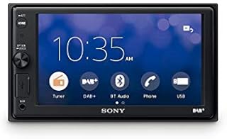 Sony XAV-AX1005DB Media Receiver (6.2 Inch, with Bluetooth and Apple CarPlay) with DAB+ Receiver - Black