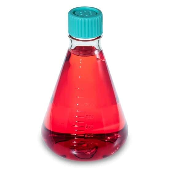 Cole-Parmer Sterile Erlenmeyer Flasks, Polycarbonate, Vent Cap, 1000mL (32 oz); 6/Cs