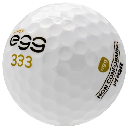 Image of PRGR Super Egg Golf Balls, Pristine Quality, Very Rare, Big Distance, 12 Pack