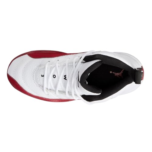 Jordan 12 Retro (Ps) Little Kids Shoes Size - 12.5 White/Black-Varsity Red4