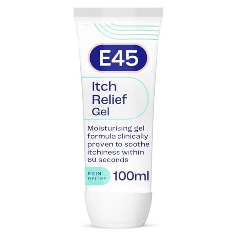 E45 Itch Relief Gel for Face and Body Cover