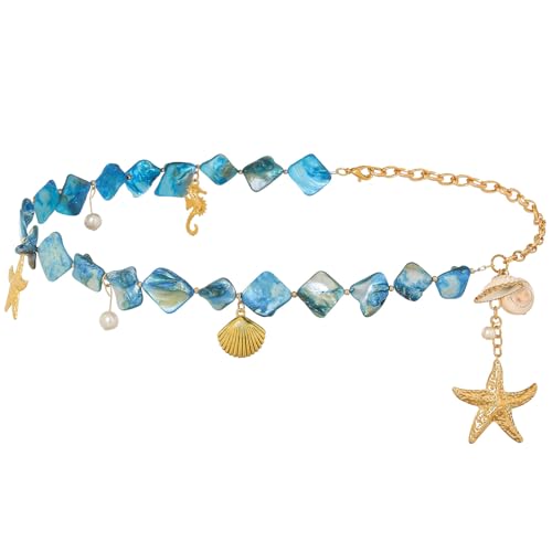 Seashell Waist Chain Belt Body Chain Belly Oceanic Jewelry Accessories for women
