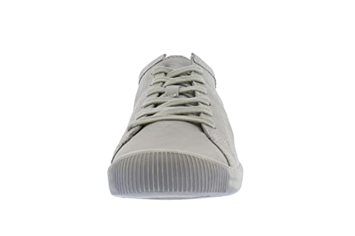 Softinos Damen Sneakers, Frauen,Low-Top Sneaker,lose Einlage,Sportschuhe,Freizeitschuhe,Turnschuhe,Laufschuhe,Freizeit,Grau (Light Grey),39 EU / 6 UK