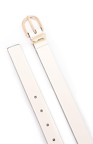 kate spade new york Women's 1 Inch Belt with Molten Metal Keeper, Leather Accessory with Adjustable Sizing 5