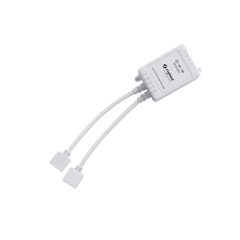 BENEXMART Tuya Zigbee LED Strip Light Driver 6 Pin for RGBCW Light Strip Work with HomeKit via ZMHK-01 Hub Alexa Google Home (Driver for 10m Strip)
