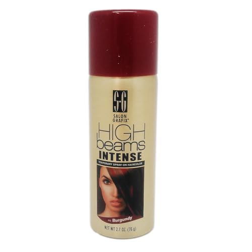High Beams Spray Temporal de Color Para Cabello Burgundy 2.7 oz miniatura 2