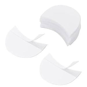 200 Pcs Eyeshadow Shields, Eyeshadow Stencils Professional Lint Free Eye Pad Eye Shadow Makeup Patches Prevent Makeup Residue for Eyelash Extensions Eyeliner and Lip Makeup