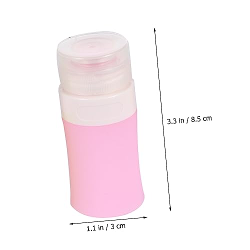 minkissy Frasco De Silicone Vazio Para Cosméticos De Viagem 4 Peças Para