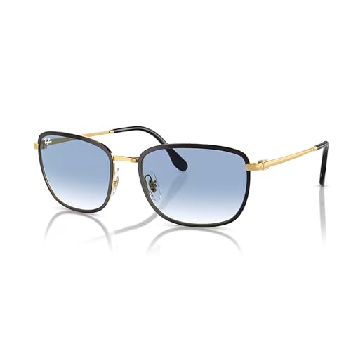 Ray-Ban RB3705 Square Sunglasses for Men +BUNDLE with ACCESSORY EYEWEAR KIT