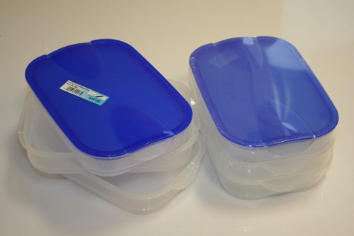 Preisvergleich Produktbild Kühlschrank-Stapelbox 3er flach