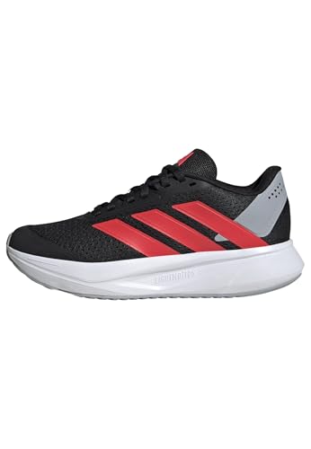 adidas Duramo SL Shoes Kids, Zapatillas, Core Black/Lucid Red/halo Silver, 22 EU