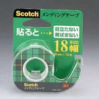 住友スリーエム メンディングテープ(小巻)巻芯径25m/m(ディスペンサー付) CM-18 住友スリーエム メンディングテープ(小巻)巻芯径25m/m(ディスペンサー付) CM-18