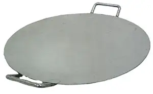 Stainless Steel Round Pav Bhaji Tawa 30