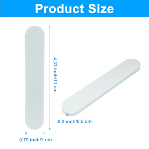 Image of Hat Sizing Tape, White, 30Pcs | Hat Size Reducer Insert, Foam Hat Adjuster Band, Self Adhesive, Makes Hat Smaller to Fitted