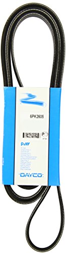 Courroie Dayco 6PK2605 striée accessoire moteur pour véhicule léger