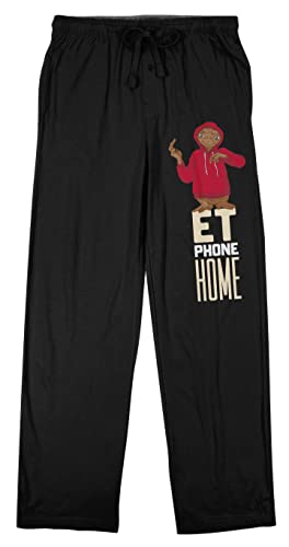 Bioworld E.T. Phone Home Men's Black Sleep Pajama Pants