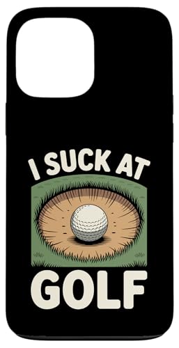 I Suck At Golf Loser Dad ȃW[N St X}zP[X iPhone 13 Pro Max p