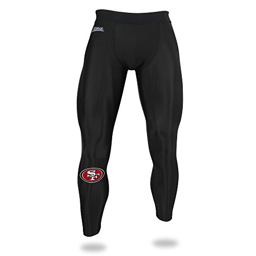 Officially Licensed Zubaz Men's Nfl Nfl Men's Leggings, San Francisco 49Ers, Size X-Large #TOP23