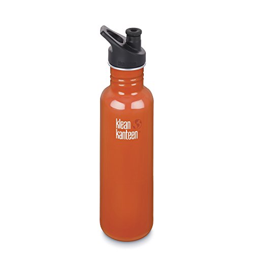 Klean Kanteen 27oz Kanteen Classic (w/ Sport Cap 3.0) Flame Orange