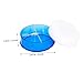 DOITOOL 4Pcs Finger Moistener Sponge Cups for Efficient Money Counting Easy Water Absorption Multipurpose Use for Cash Handling and Office Tasks Transparent