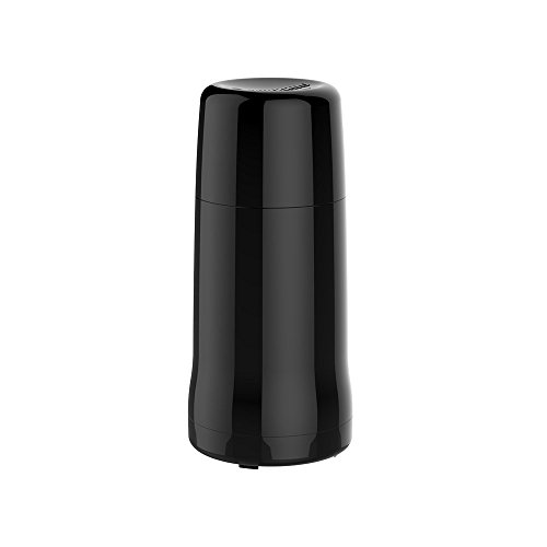 Garrafa Térmica Ônix 250Ml, Soprano, 0320, Preto, Pequeno