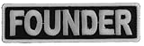Founder Patch, Motorcycle Club Patches for Bikers