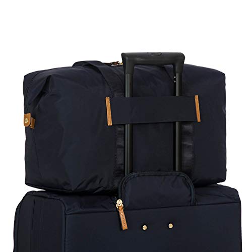 Bric's x-Travel 2.0 18 Inch Cargo Overnight Folding Duffle Bag, Navy, One Size