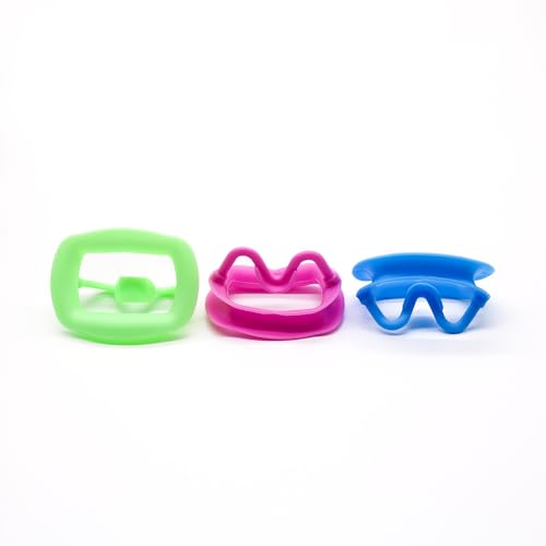 Image of 3 Pcs Silicone Mouth Opener (MIXED COLORS)