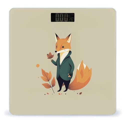 Báscula Digital de Baño con Pantalla LED y Vidrio Templado miniatura 1