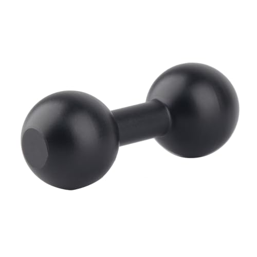 Rigdance 17mm to 17mm Double Ball Extender Bar Mount for GPS Cell Phone Action Camera on Motocycle Vehicles, 44mm Long