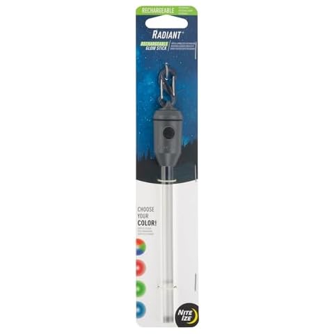 Nite Ize Radiant Rechargeable LED Glow Stick - Reusable & Rechargeable Glow Stick - Waterproof, Color-Changing Light Stick - Disc-O Select Cover