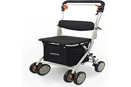 Mobiclinic®, Rollator, Coliseo, Mit großer einkaufstasche und sitz, 21 l, Faltbar leicht, Einkaufswagen,...
