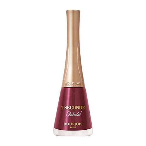 BOURJOIS VERNIS 1 SECONDE SOIRS DE PARIS 59 CHABADA, Vernis à Ongles, 60 Secondes de Séchage, Fini Brillant, Nacré, Métallisé ou Mat, Jusqu'à 3 Jours De...