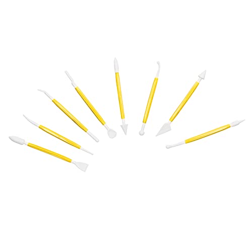 Set de cuchillos para tallado de fondant para decoración de pasteles miniatura 4