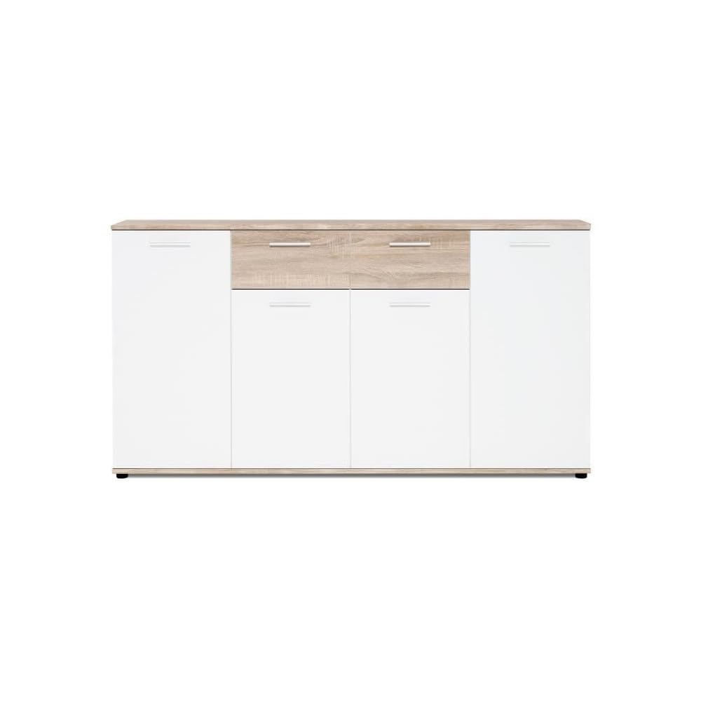 Kommode Jack (3 Farbkombinationen) mit 4 Türen, 2 Schubkästen