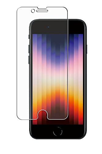 ClearView(クリアビュー) iPhone SE 2022 第3世代 用【 安心の5大機能 衝撃吸収 ブルーライトカット 】液晶 保護 フィルム 反射防止 抗菌 気泡レス 日本製