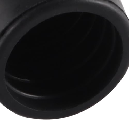 Hoite Wielofunkcyjne gumowe okucia z wytrzymałą stalową wkładką, czarne, 22 mm, do mebli, krzeseł, nóg, ochrona podłogi, zaokrąglone nogi, 20 szt
