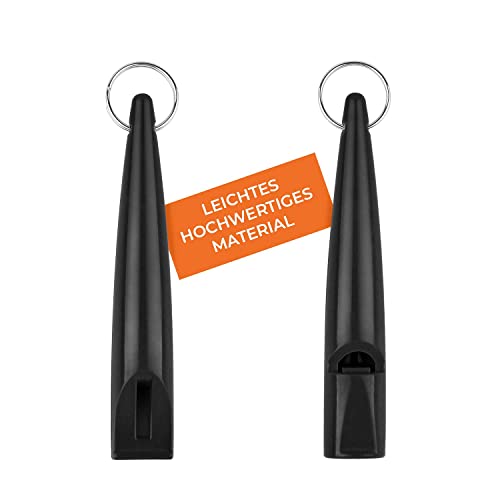 Chillife Premium Hundetraining Zubehör Set, bestehend aus Hundepfeife und Hunde Clicker, perfekt für Welpen und Dog Training und Erziehung, Trillerpfeife für Hunde und Hundeclicker
