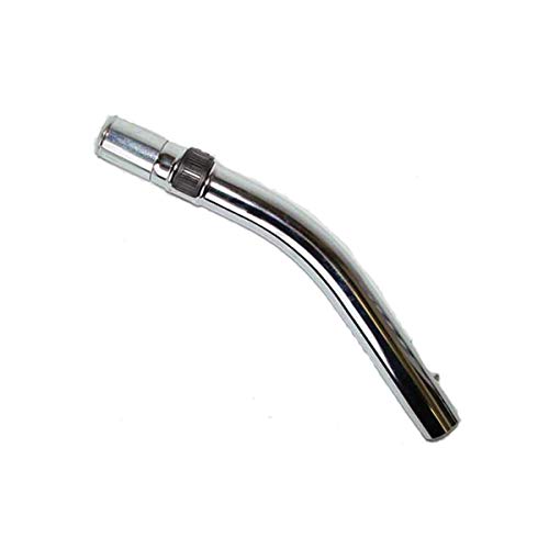 ProTeam 103505 13-inch Curved Chrome Wand with Button Lock, Vacuum Wand Attachment image 2